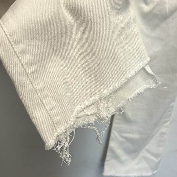 MOTHER The Insider Mid-Rise Crop Step Fray Glass Slipper - Picture 5 of 7